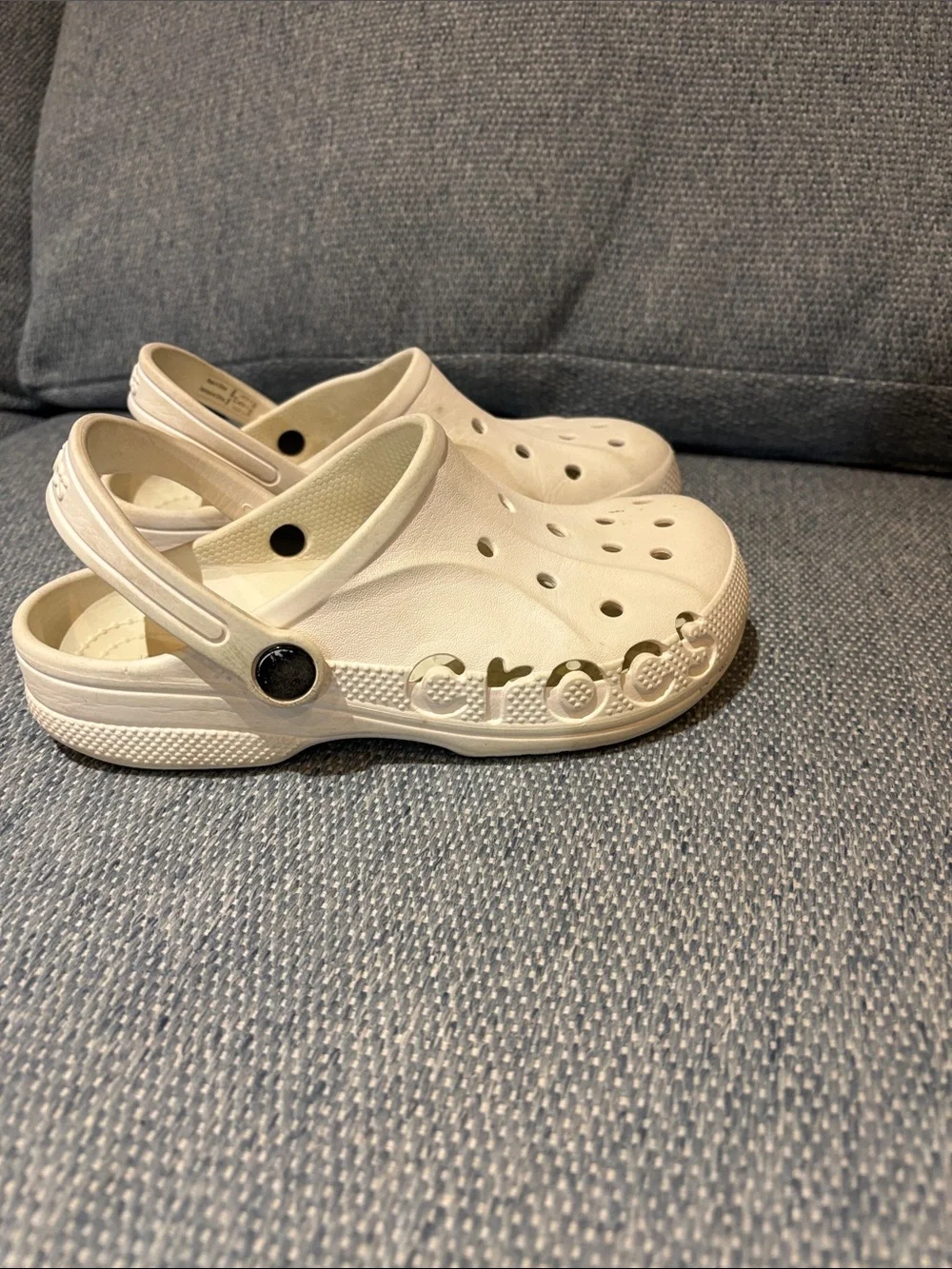 White crocs! Youth 3